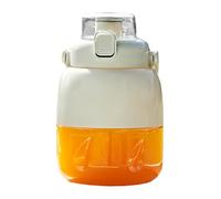 Sghtil Spremiagrumi Elettrico - Frullatore Senza Fili Portatile Con Manico - Macchina Ricaricabile da 800ml per Agrumi Lime Arance e Verdure a Foglia