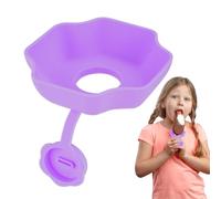 Sghtil Supporto per gelato, riutilizzabile, in silicone, antigoccia, cattura le gocce prima che cadano, supporto per snack freddi, per esterni, bambini, ragazzi, tempo caldo