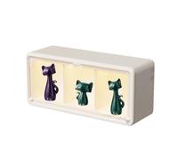 Sghtil Vetrina per figure, espositore regolabile da collezione, scatola per esposizione di figure, scatola per bambole con porta magnetica per bambole