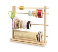 SGIBYN Spaziatura regolabile del supporto del nastro, stoccaggio e organizzazione delle forniture della stanza del mestiere, organizzatore del nastro washi, supporto per nastri per cucire e diari