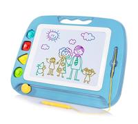 SGILE Grande Lavagna Magnetica per Bambini 2, 3, 4 Anni, Tavola da Disegno Cancellabile Lavagnetta Magica, Giocattoli Educativi, Regalo per Bambini, Portatile, 42 x 32 cm, Rosa Chiaro