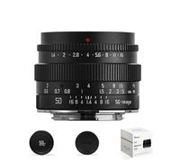 SGimage - Obiettivo F1.4 APS-C MF 50 mm, lunghezza focale fissa con ampia apertura per fotocamere EOS EF-M-Mount; ideale per ritratti, peso leggero di 249 g
