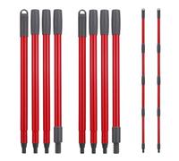 Sgizoku 2 manici di ricambio compatibili con Viledar/O-cedars Spin Turbo Mops Refill per Turbo Smart/EasyWring e accessori per la pulizia dei moci, panno non incluso