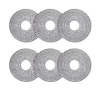 Sgizoku Cuscinetti universali in microfibra da 24 cm, compatibili con mocio e secchio Spontex/Minky/Viledas, adatti per mocio rotondo e quadrato