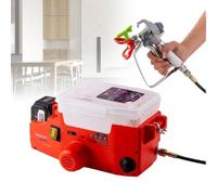 SGKOMN Agitatore ad Aria, Miscelatore per Vernici, Miscelatore Elettrico da 1/2 HP con Serbatoio, Regolazione Libera della velocità da 0 a 2500 Giri/Minuto, per inchiostri liquidi v