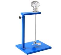 SGKOMN Miscelatore Pneumatico da 1 gallone, agitatore ad Aria con Sollevamento Automatico da 1/8 HP con Supporto, Miscelatore Verticale da Tavolo per Rivestimenti, inchiostri Liquid