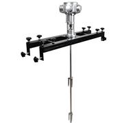 SGKOMN Miscelatore Pneumatico per Vernici da 1 HP per IBC e fusti Aperti, agitatore ad Aria con Staffa per Miscelatore di Vernici, Strumento per miscelare Vernici, Container: Open-Top Drum