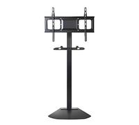 SGKOMN Supporto TV Universale, Carrello Universale Mobile per LCD, sottobase per Supporto Monitor, Supporto TV da Pavimento, Supporto Mobile per TV, Design ad Arco Antiurto, vas