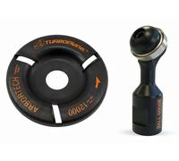 Sgorbia a sfera Arbortech SET con telone Turbo small silver