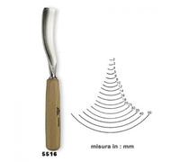 SGORBIA CON MANICO AFFILATA STUBAI mod.16 Lunga Cod.:5516