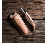 Sgorbie/Coltelli flexcut con custodia in cuoio per INTAGLIO LEGNO KN30