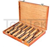 SGORBIE PROFESSIONALI INTAGLIO SCALPELLI UTENSILI PER LEGNO SET 12pz