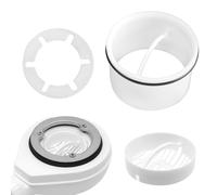 SGQTGIMU Filtro per Capelli + Tubo Sommergibile per Doccia, Compatibile con Tempoplex e Viega Modelli 6960, 6961, 6962, 6963, Raccogli Capelli per Doccia, filtro per capelli doccia universale