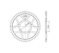 SGR CORONA S+2 AC P525-D47 SUZUKI SV 650 03-09