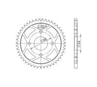 SGR CORONA S AC P420-D47 PER MBK X POWER 50 03/06