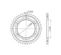 Corona Supersprox Acciaio KTM 525 x 42 Moto Motore Ricambi Ciclomotore Accessori