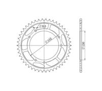 SGR CORONA S AC P530-D46 PER CAGIVA ELEFANT/ELEFANT I.E. 900 89/90