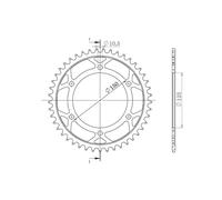 SGR CORONA S AL P525-D42 PER KTM ADVENTURE R ABS 1190 13/16