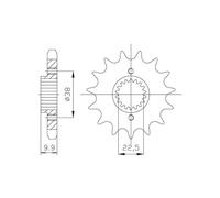 Supersprox Corona Anteriore Bmw 520x15 Cst827x15