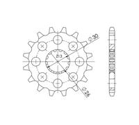SGR PIGNONE S+2 AC P525-D18 TRIUMPH BONNEVILLE T100 865 05/15