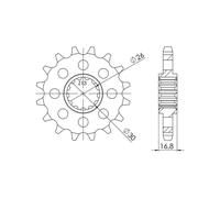 SGR Pignone Honda CBR RR Fireblade 929 00/01 S+2 AC P530-D16