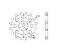 SGR Pignone S+2 AC P530-D18 Triumph Speed Triple R ABS (-735436) 1050 12-15