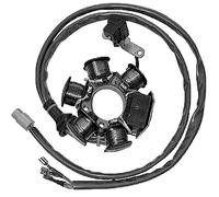Sgr 6 Poles Motor Piaggio 50 2t 12v 90w Stator Nero