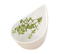 Sgranafoglie per Basilico,Utensile da Cucina in Ceramica con Fori di Diversa Grandezza | Coppa Da Pelare - Per La Preparazione Dei Pasti In Appartamento, Cucina, Ristorante, Feste E Guarnizione Dei