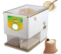 Sgranatrice Automatica per Cereali Di Grano, Sgranatrice a 8 Ingranaggi, Sgranatrice Elettrica per Macinazione Del Riso per Riso Integrale Chiaro, Riso Germinato, Riso Leggermente Macinato