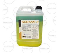 SGRASSANTE CAMION AUTO MOTO DETERGENTE BICOMPONENTE BIFASE 5 KG PURO PER MOTORI