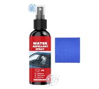 Sgrassatore e smacchiatore per auto, 100 ml, detergente per pellicole d'olio su auto, per vetri esterni di veicoli, per specchi in casa, per lenti e occhiali e