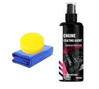 Sgrassatore Motore Ad Alta Resistenza | 100 ml Sgrassatore Motore Spray | per la Pulizia 'Automobile | per la Pulizia di Olio Lavaggio Macchina Parti Auto Camion Moto Compartimento