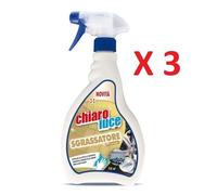 SGRASSATORE SPRAY UNIVERSALE PROFUMAZIONE MARSIGLIA 750ml 3 PEZZI CHIARO LUCE