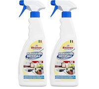 Sgrassatore Universale al Profumo di Marsiglia, Casa Linda, Pulitore Energico per Superfici, 750ml (Confezione da 2)