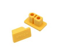 SGREHJDR 5 Pezzi XT60 XT90 Serie Modello di Aeromobile Spina Universale Copertura Antipolvere Connettore Batteria al Litio Impermeabile Maschio e Femmina Guaina Spina(for XT60 Male)