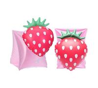 SGSCFG 1 Paio di Maniche A Braccio di Fragole, Maniche da Nuoto di Cartoni Animati, Cintura Gonfiabile per Il Nuoto, Accessori Ausiliari Che Nuotano per Bambini.