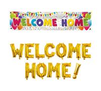 SGSCFG 1 Pezzo Ti Accoglie per Tornare A Casa E Appendere Una Bandiera. 1 Pezzo Benvenuto Quando Vai A Casa E Palloncini, Decorazioni Creative E Scene di Feste.