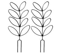 SGSCFG 2 Pezzi di Arrampicata per Piante Nere, Tela di Arrampicata per Piante di Ferro, Tela di Supporto per Piante da Giardino, Esigenze da Giardino.