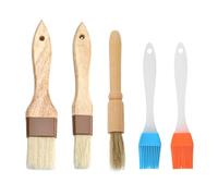SGSCFG 5 Pezzi di Pennello da Cucina, Pennello per Griglia, Applicatore di Immersione, Forniture per La Cucina, Strumenti di Cottura con Diverse Funzioni.