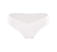 SGSD Mutande premaman in cotone - Mutande premaman per donne incinte - Mutande da donna - Slip premaman a vita bassa, bianco, M