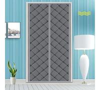 SGSKEIEY Magnetica Chiusura Automatica Inverno Termica per Camere da Letto Tenda per Porta Isolante Termico Porte del Balcone Tenda Isolante Termica per Porte (100 x 240 cm)