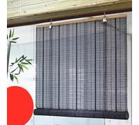 SGSKEIEY Tende a Rullo in bambù per finestre avvolgibili Tapparella di bambù Avvolgibile Cortina di Bamboo Veneziana per Patio, Tende e Ombre, Paralume per Finestra (60×175cm/24×68in)