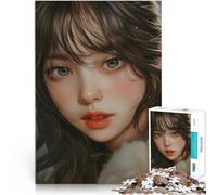 Sguardo aggraziato Puzzle da 1000 pezzi per adolescenti Giocattoli che creano dipendenza e sfidano l'intelligenza del cervello Compleanno e regali unici 38x26cm