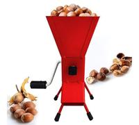 Sgusciatrice di noci Strumento for schiaccianoci a manovella, regolabile e in acciaio, for nocciole/mandorle/pistacchi/nocciole/noci pecan, pinza for noci pecan, multifunzionale, for schiaccianoci, fo