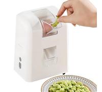 Sgusciatrice elettrica per piselli, sbucciatrice automatica ricaricabile tramite USB per piselli, fave edamame, sgusciatrice one-touch per la cucina domestica, facile da pulire e silenziosa