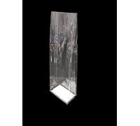 SGWEB Professional 100 Sacchetti Cellophane Trasparente con Fondo Quadro per Alimenti Dolci e Confetti 100 Pezzi CELSA