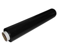 SGWEB Professional Pellicola Termoretraibile Nera 6 Rotoli da 200m Spessore 25 Micron Altezza 500mm Film Estensibile per Imballaggio e Pallet Spedizione Industriale