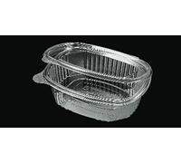 SGWEB professional Vaschette in Plastica con Coperchio 1500 cc 200 Pezzi Confezione Risparmio per Alimenti Antifuga e Resistenti per Take Away e Conservazione Cibi Taglia Large 1,5 Litri