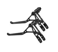 Sgxbos Leva del freno pieghevole per bicicletta, compatibile con freno C e freno a V, per leva del freno Brompton e per maniglia del freno Dahon (nero)