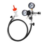 SGYEPOCFQ co2 Regulator, Regolatore di CO2 for Soda W21.8, Gruppo di tubazione del Gas for Birra Fatta in casa con Tappo di carbonatazione in plastica for la Produzione di Birra,for kegerator